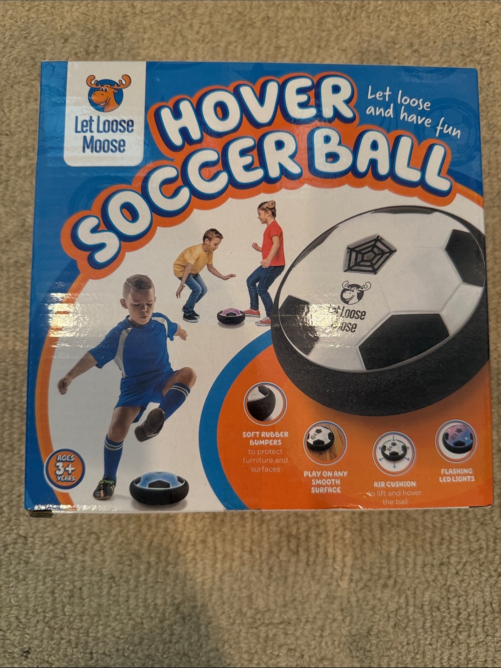 Hover Soccer Ball - White and Black